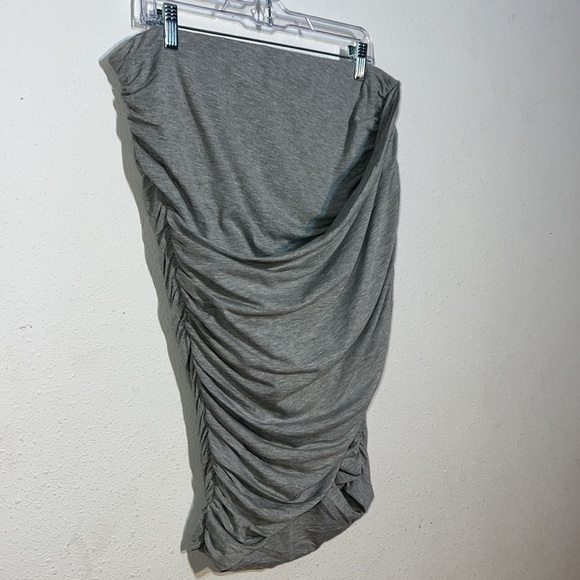 Kardashian Kollection Womens Rugged Grey Skirt Size XL - Picture 4 of 14